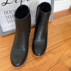 Kensie Black Ankle Booties